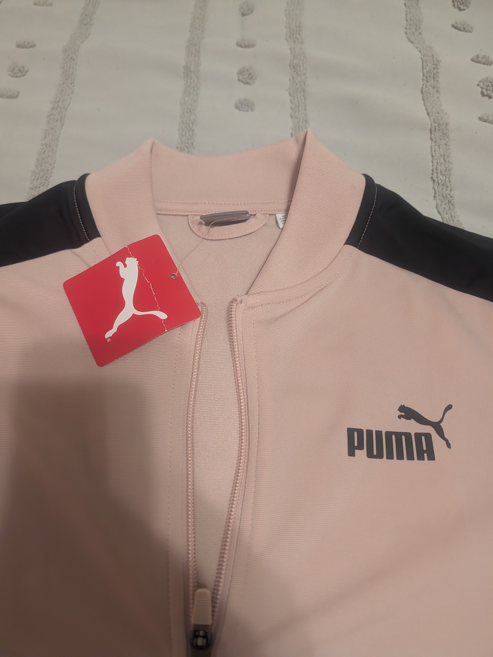 NWT Puma Baseball Tricot Track Jacket Women's Size Large - Picture 3 of 5